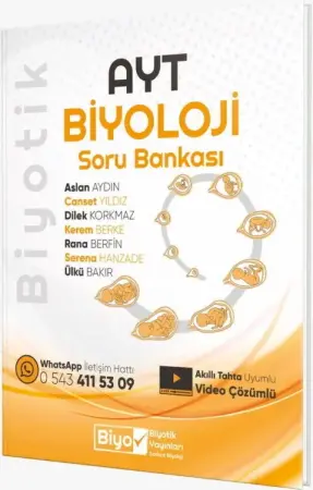 Biyotik Yayınları AYT Biyoloji Soru Bankası (2026-2027)