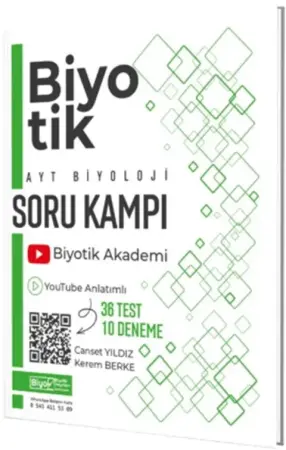Biyotik Yayınları AYT Biyoloji Soru Kampı (2025-2026)