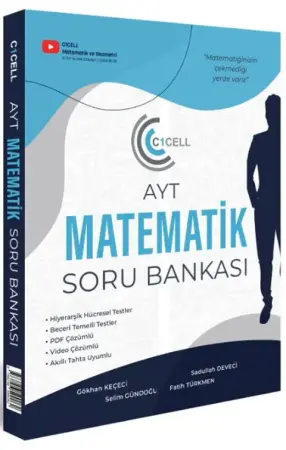 C1cell Yayınları YKS Alan Yeterlilik Testi (AYT) Matematik Soru Bankası (2025-2026)