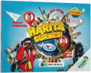 Coğrafya Gurmesi Yayınları TYT AYT Harita Gurmesi (2025-2026)