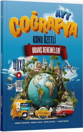 Coğrafya Gurmesi Yayınları YKS AYT Coğrafya Denemeleri (2025-2026)