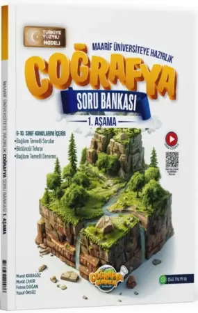 Coğrafya Gurmesi Yayınları TYT Coğrafya 1. Aşama Maarif Modeli Soru Bankası (2026-2027)