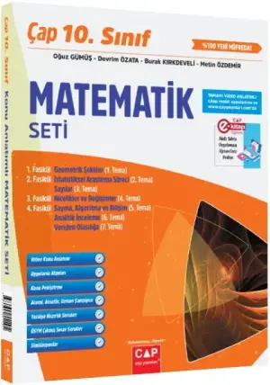 Çap Yayınları 10. Sınıf Matematik Seti (2025-2026)