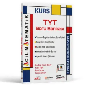 ACİL Yayınları Kurs Serisi TYT Matematik Soru Bankası (2026-2027)