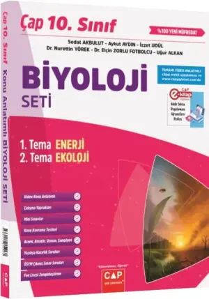 Çap Yayınları 10. Sınıf Biyoloji Seti (2025-2026)