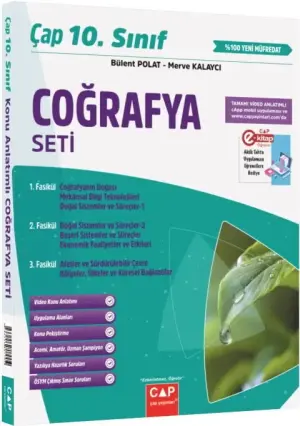 Çap Yayınları 10. Sınıf Coğrafya Seti (2025-2026)