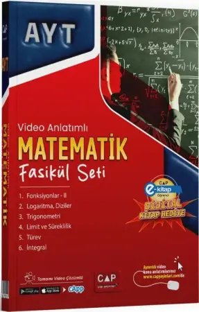 Çap Yayınları YKS Alan Yeterlilik Testi (AYT) Matematik Video Anlatımlı Fasikül Seti (2025-2026)