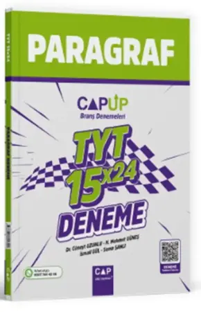 Çap Yayınları ÇAP UP TYT Paragraf 15x24 Deneme (2025-2026)