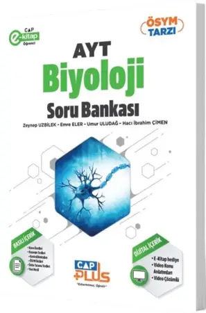 ÇAP Yayınları YKS Alan Yeterlilik Testi (AYT) Plus Biyoloji Soru Bankası (2025-2026)