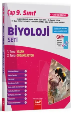 Çap Yayınları 9. Sınıf Biyoloji Seti (2025-2026)