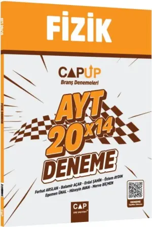 ÇAP Yayınları AYT Fizik 20 x 14 Up Deneme (2025-2026)
