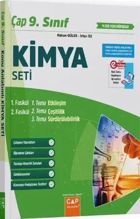 ÇAP Yayınları 9. Sınıf Kimya Seti (2025-2026)