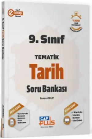 Çap Yayınları 9. Sınıf Plus Tematik Tarih Soru Bankası (2025-2026)