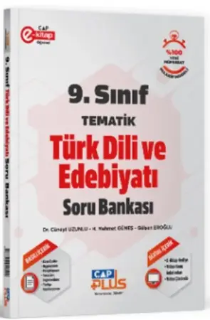 Çap Yayınları 9. Sınıf Plus Tematik Türk Dili ve Edebiyatı Soru Bankası (2025-2026)