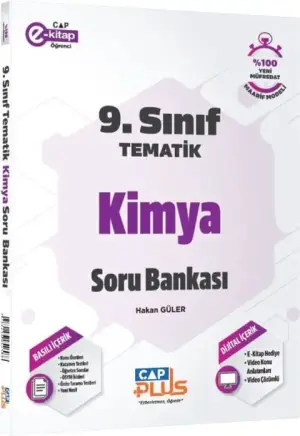 ÇAP Yayınları 9. Sınıf Plus Tematik Kimya Soru Bankası (2025-2026)