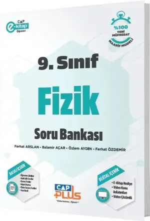 Çap Yayınları 9. Sınıf Plus Tematik Fizik Soru Bankası (2025-2026)