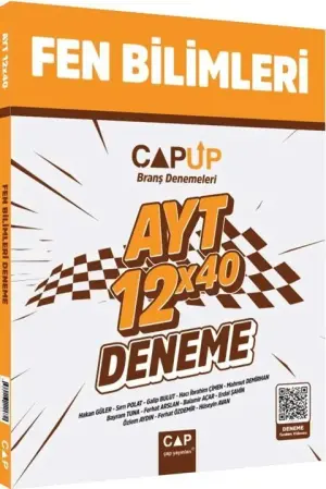 Çap Yayınları AYT Fen Bilimleri 12 x 40 Up Deneme (2025-2026)