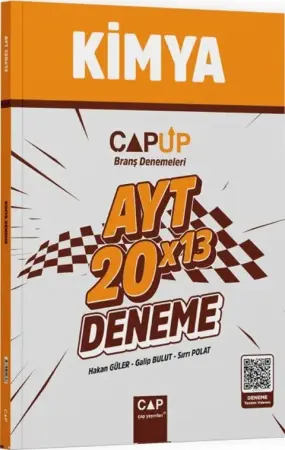 ÇAP Yayınları ÇAP UP YKS AYT Kimya 20 x 13 Deneme (2025-2026)