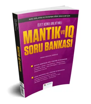 Akademi Denizi Yayınları KPSS ALES DGS Mantık ve IQ Özet Konu Anlatımlı Soru Bankası (2025-2026)