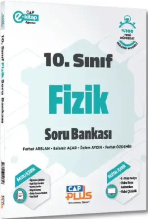 Çap Yayınları 10. Sınıf Tematik Fizik Soru Bankası (2025-2026)