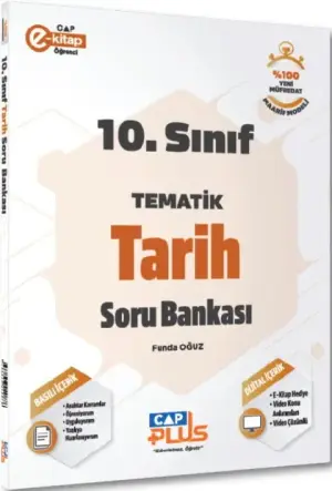 Çap Yayınları 10. Sınıf Tematik Tarih Soru Bankası (2025-2026)