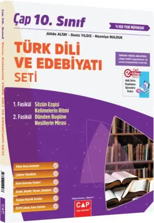 ÇAP Yayınları 10. Sınıf Türk Dili ve Edebiyatı Seti (2025-2026)