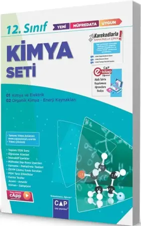 ÇAP Yayınları 12. Sınıf Kimya Anadolu Seti (2025-2026)