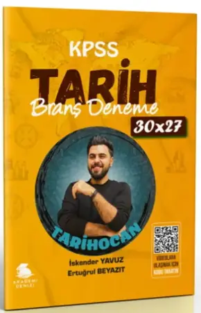 Akademi Denizi Yayınları KPSS Tarihocan Tarih 30'lu Branş Deneme (2026)