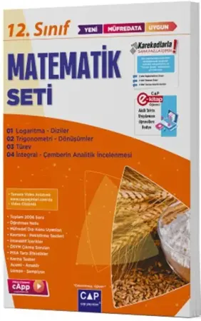 Çap Yayınları 12. Sınıf Anadolu Lisesi Matematik Seti (2025-2026)