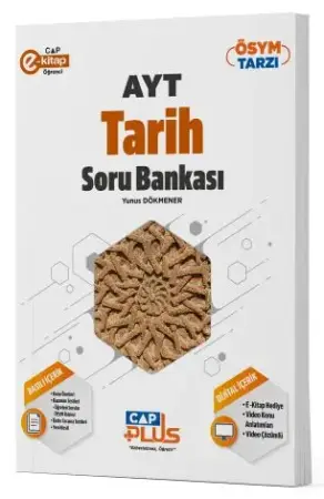 Çap Yayınları YKS Alan Yeterlilik Testi (AYT) Plus Tarih Soru Bankası (2025-2026)