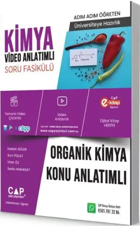 Çap Yayınları AYT Organik Kimya Konu Anlatımı (2025-2026)