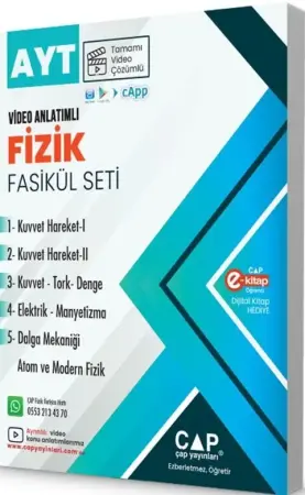 ÇAP Yayınları AYT Fizik Seti (2025-2026)