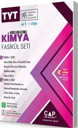 ÇAP Yayınları TYT Kimya Seti (2025-2026)