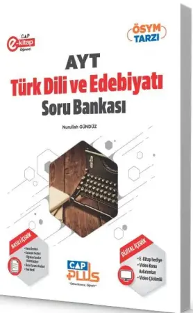 ÇAP Yayınları YKS Alan Yeterlilik Testi (AYT) Plus Türk Dili ve Edebiyatı Soru Bankası (2025-2026)