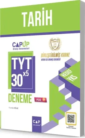 ÇAP Yayınları TYT Tarih 30 x 5 Up Deneme (2025-2026)
