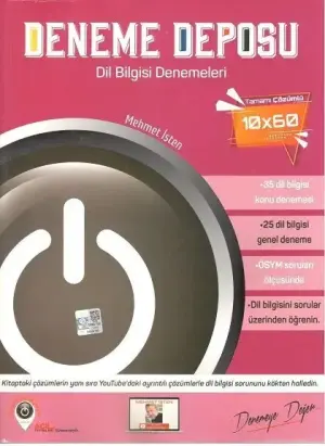Deneme Deposu TYT Dil Bilgisi Denemeleri (2025-2026)
