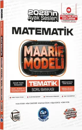 Çap Yayınları Üniversiteye Hazırlık Matematik Ders Platosu Maarif Modeli Tematik Soru Bankası (2026)