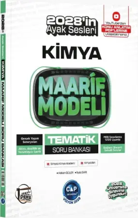 Çap Yayınları Üniversiteye Hazırlık Kimya Ders Platosu Maarif Modeli Tematik Soru Bankası (2026)