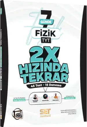 Set Yayınları TYT Fizik Ders Platosu 2X Hızında Tekrar (2026)