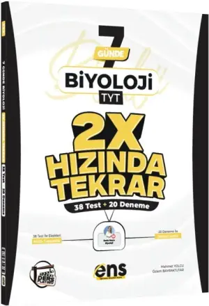 Ders Platosu Yayınları ENS TYT Biyoloji 2X Hızında Tekrar (2026)