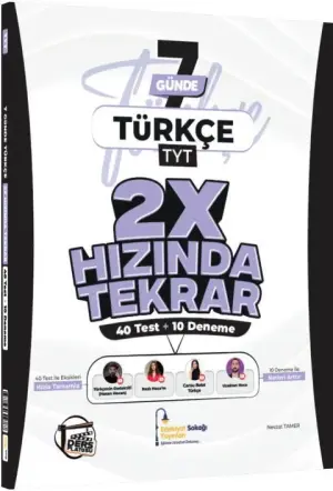 Ders Platosu Yayınları Edebiyat Sokağı TYT Türkçe 2X Hızında Tekrar Deneme (2026)