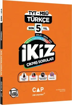 Ders Platosu Yayınları TYT - MSÜ Türkçe Son 5 Yıl İkiz Çıkmış Sorular (2026)