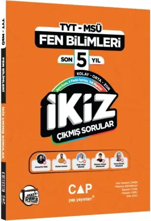 Ders Platosu Yayınları TYT - MSÜ Fen Bilimleri Son 5 Yıl İkiz Çıkmış Sorular (2026)