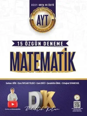 Didaktik Kalem Yayınları AYT Matematik Denemesi (2025-2026)