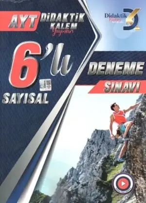 Didaktik Kalem Yayınları AYT Sayısal 6'lı Deneme Sınavı (2025-2026)