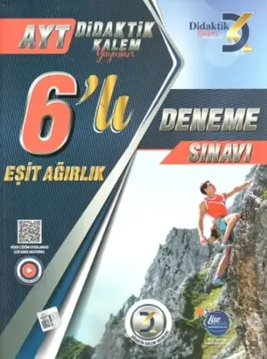 Didaktik Kalem Yayınları AYT Eşit Ağırlık 6'lı Deneme Sınavı (2025-2026)