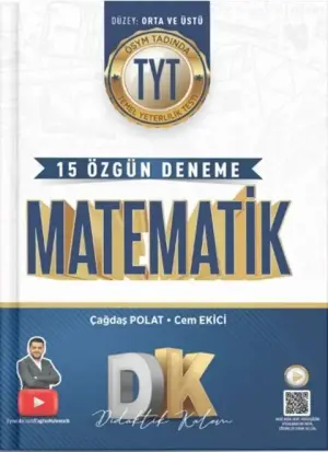 Didaktik Kalem Yayınları TYT Matematik 15 Deneme (2025-2026)