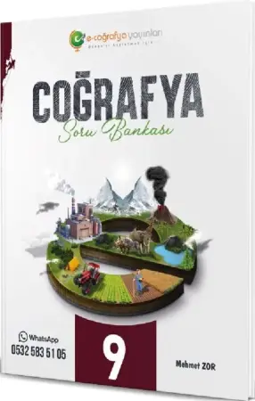 E-Coğrafya Yayınları 9. Sınıf Coğrafya Soru Bankası (2024-2025)