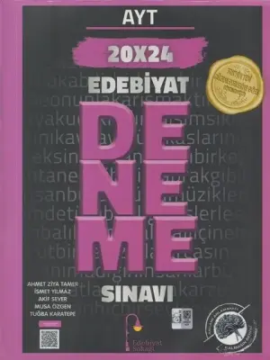 Edebiyat Sokağı Yayınları YKS Alan Yeterlilik Testi (AYT) Edebiyat 20x24 Deneme Sınavı (2025-2026)
