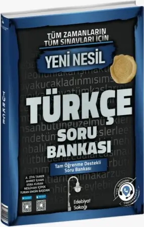 Edebiyat Sokağı Yayınları Tüm Sınavlar İçin Türkçe Soru Bankası (2025-2026)